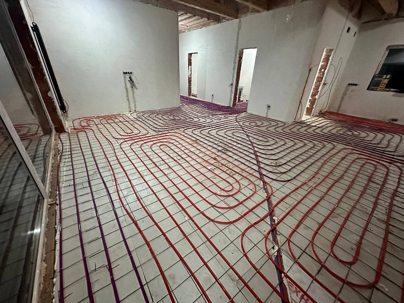 Монтаж дома 180м под ключ