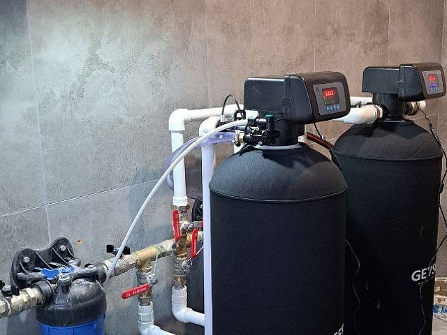 Установка системы водоочистки 