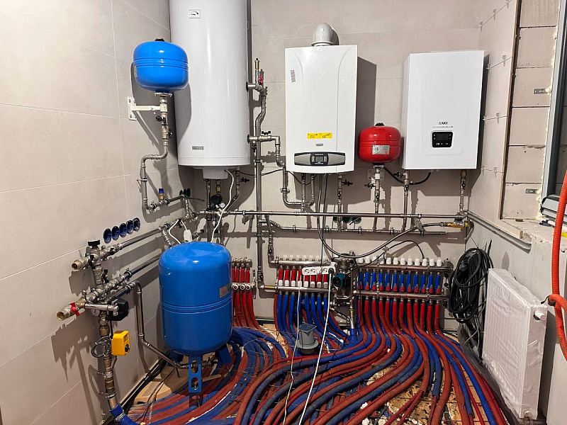 Монтаж 112м2 дом под ключ