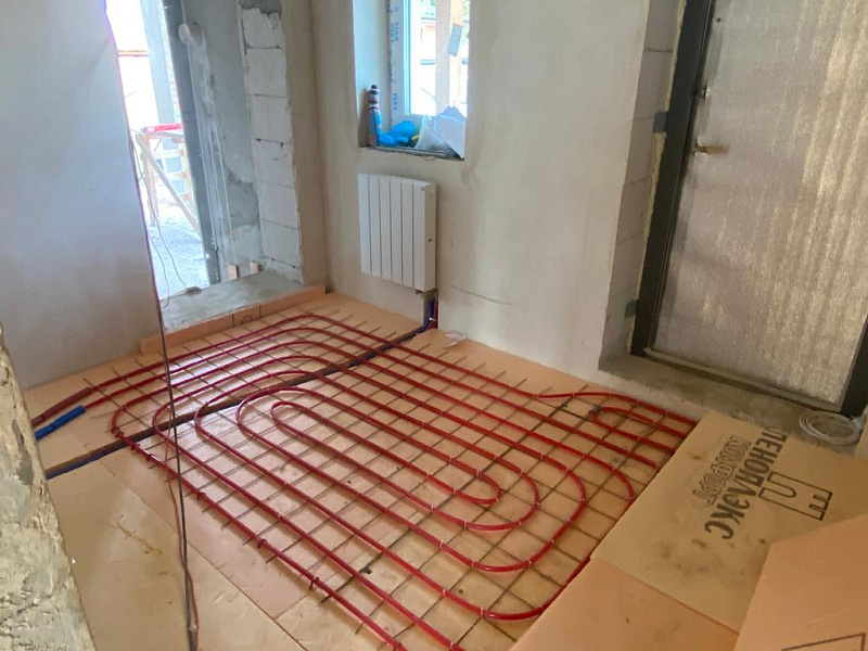 Монтаж радиаторов